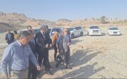 ببینید| بازدید استاندار و مدیر کل راه و شهرسازی سیستان و بلوچستان از عملیات ساخت پل حرمک(2)