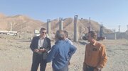 ببینید| بازدید استاندار و مدیر کل راه و شهرسازی سیستان و بلوچستان از عملیات ساخت پل حرمک(2)