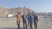 ببینید| بازدید استاندار و مدیر کل راه و شهرسازی سیستان و بلوچستان از عملیات ساخت پل حرمک(2)