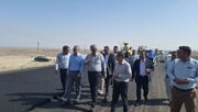 ببینید|  بازدید استاندار و مدیر کل راه و شهرسازی سیستان و بلوچستان از عملیات ساخت بزرگراه زاهدان- بیرجند