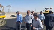 ببینید|  بازدید استاندار و مدیر کل راه و شهرسازی سیستان و بلوچستان از عملیات ساخت بزرگراه زاهدان- بیرجند