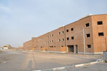آخرین وضعیت پیشرفت فیزیکی پروژه ۲۳۶ واحدی اقدام ملی مسکن شهرستان نایین