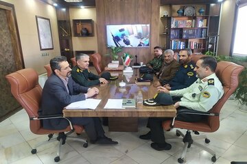دیدار فرمانده انتظامی استان همدان با سرپرست اداره‌کل راه و شهرسازی