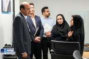 ببینید | بازدید مدیرعامل شرکت عمران شهرهای جدید از ستاد جامع ارتباط مردمی (میز خدمت)