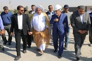 ببینید| آخرین مراحل احداث پل عنافچه بر روی رودخانه کارون در خوزستان