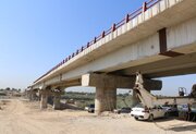 ببینید| آخرین مراحل احداث پل عنافچه بر روی رودخانه کارون در خوزستان