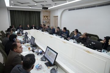 جلسه کمیسیون ماده ۵ موارد جاری استان اصفهان