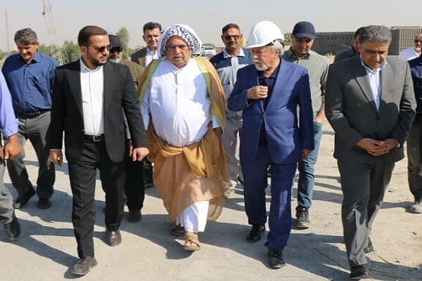 ببینید| آخرین مراحل احداث پل عنافچه بر روی رودخانه کارون در خوزستان