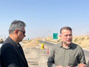 ببینید | بازدید مدیرکل راه و شهرسازی خراسان شمالی از احداث باند دوم محور اسفراین – بجنورد