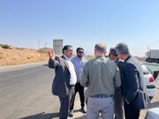 ببینید | بازدید مدیرکل راه و شهرسازی خراسان شمالی از احداث باند دوم محور اسفراین – بجنورد