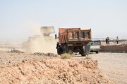 ببینید | آغاز عملیات ساخت نخستین واحد مسکونی در شهرک 205 هکتاری نهضت ملی مسکن سمنان