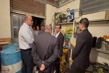 ببینید| بازدید مهندس باقرجوان سرپرست اداره کل راهداری و حمل و نقل جاده‌ای استان البرز از اداره راهداری اشتهارد