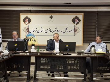 جلسه شورای هماهنگی راه و شهرسازی استان زنجان برگزار شد