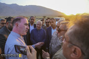 سفر رییس سازمان مدیریت و برنامه ریزی استان فارس به حوزه استحفاظی اداره کل راه وشهرسازی لارستان با محوریت بررسی پروژه های عمرانی این اداره کل