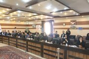 نشست خبری  معاون هماهنگی امور عمرانی استانداری مرکزی و مدیران کل ستادی و اجرایی مرتبط