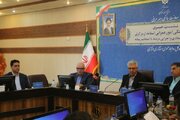 نشست خبری  معاون هماهنگی امور عمرانی استانداری مرکزی و مدیران کل ستادی و اجرایی مرتبط