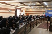 نشست خبری  معاون هماهنگی امور عمرانی استانداری مرکزی و مدیران کل ستادی و اجرایی مرتبط