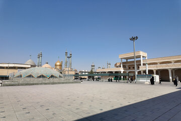 پروژه احداث ضلع شرقی حرم حضرت معصومه(س) ۹۸ درصد پیشرفت فیزیکی دارد