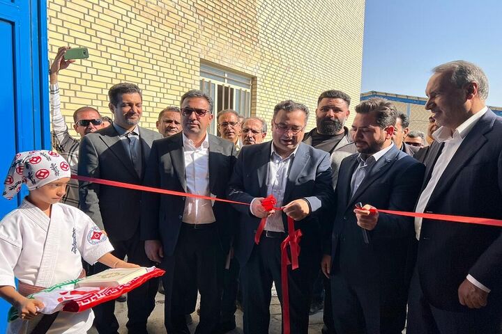 سالن ورزشی کاراته جهرم با اعتباری بالغ بر ۵۱ میلیارد ریال افتتاح شد