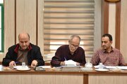 جلسه پیگیری تکمیل پروژه های بهارستان و حکیم الهی سمنان