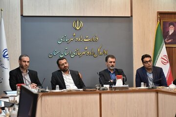 جلسه پیگیری تکمیل پروژه های بهارستان و حکیم الهی سمنان