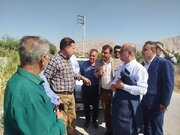 بازدید مدیرکل راهداری فارس از کازرون