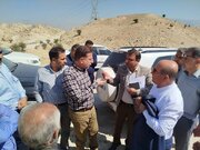 بازدید مدیرکل راهداری فارس از کازرون