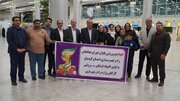 اعزام تیم ورزشی بانوان راه و شهرسازی استان کرمان به اولین المپیاد فرهنگی - ورزشی وزارتخانه