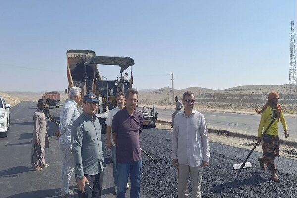 پیشرفت چشمگیر بزرگراه زاهدان-خاش، راهی برای اتصال و توسعه