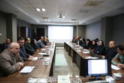 برگزاری بیست و چهارمین جلسه گروه کارشناسی کارگروه زیربنایی، توسعه روستایی، عشایری، شهری و آمایش سرزمین و محیط زیست استان قزوین