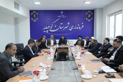 ببینید | نشست مدیرکل راه و شهرسازی استان اصفهان با مسئولان شهرستان کوهپایه جهت اتخاذ تصمیمات راهبردی در راستای اجرای پروژههای عمرانی