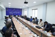 ببینید | نشست مدیرکل راه و شهرسازی استان اصفهان با مسئولان شهرستان کوهپایه جهت اتخاذ تصمیمات راهبردی در راستای اجرای پروژههای عمرانی