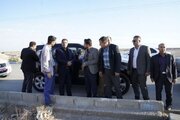 بازدید میدانی مدیرکل راه و شهرسازی استان اصفهان از پروژههای عمرانی در شهرهای کوهپایه، سجزی و تودشک