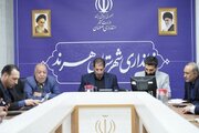 ببینید | جلسه بررسی طرح نهضت ملی مسکن و پروژههای عمرانی شهرستان هرند با حضور مدیرکل راه و شهرسازی استان اصفهان