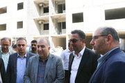 بازدید یکروزه مدیرعامل سازمان ملی زمین و مسکن از پروژههای نهضت ملی مسکن شیراز و شهرک جدید وصال