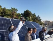 ببینید| آیین افتتاح نیروگاه خورشیدی ۵۰ کیلووات در اداره کل راه و شهرسازی سیستان و بلوچستان
