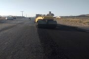 شروع فاز اول عملیات بهسازی و روکش آسفالت محورهای روستایی مشهدریزه- استای و کرات - پشته