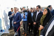 ببینید | آغاز عملیات اجرایی پروژه تعریض و بهسازی آزادراه ساوه _ سلفچگان با حضور وزیر راه و شهرسازی
