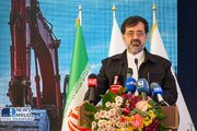 ببینید | آغاز عملیات اجرایی پروژه تعریض و بهسازی آزادراه ساوه _ سلفچگان با حضور وزیر راه و شهرسازی