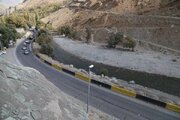 ببینید| پروژه عملیات روکش آسفالت محور کرج-کندوان کیلومتر 20 الی 25