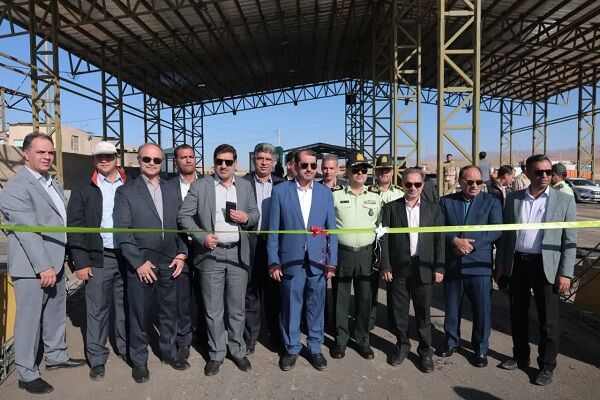 بهره برداری ازخط دوم ایستگاه بازرسی مرصاد در استان کرمان  افتتاح باند دوم مرصاد کرمان