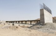 ببینید| | پیشرفت بیش از ۳۵ درصدی ساخت پل حرمک در شمال سیستان و بلوچستان
