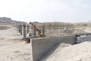 ببینید| | پیشرفت بیش از ۳۵ درصدی ساخت پل حرمک در شمال سیستان و بلوچستان