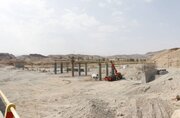 ببینید| | پیشرفت بیش از ۳۵ درصدی ساخت پل حرمک در شمال سیستان و بلوچستان