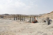 ببینید| | پیشرفت بیش از ۳۵ درصدی ساخت پل حرمک در شمال سیستان و بلوچستان