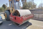 ببینید|عملیات تعریض آزادراه کرج-تهران لاین جنوبی حدفاصل پل استاندارد تا پل فردیس