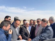 ببینید | تملک ۲۰ هکتار زمین و واگذاری ۱۲۲ قطعه در مسیر تحقق وعده‌های دولت در شهرهای فاروج و تیتکانلو در خراسان شمالی