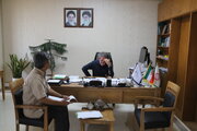 جلسه ملاقات با مدیرکل