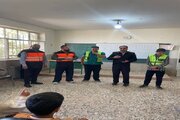 ببینید| برگزاری همایش و ارتقاء سطح ایمنی تردد دانش آموزان حاشیه راه ها در روستای احمدآباد مصدق شهرستان نظرآباد