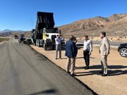 بازدید مدیرکل راه و شهرسازی خراسان شمالی از محور بجنورد – جنگل گلستان / تأکید میرکریمی بر تسریع عملیات اجرایی و رعایت ایمنی مسیر